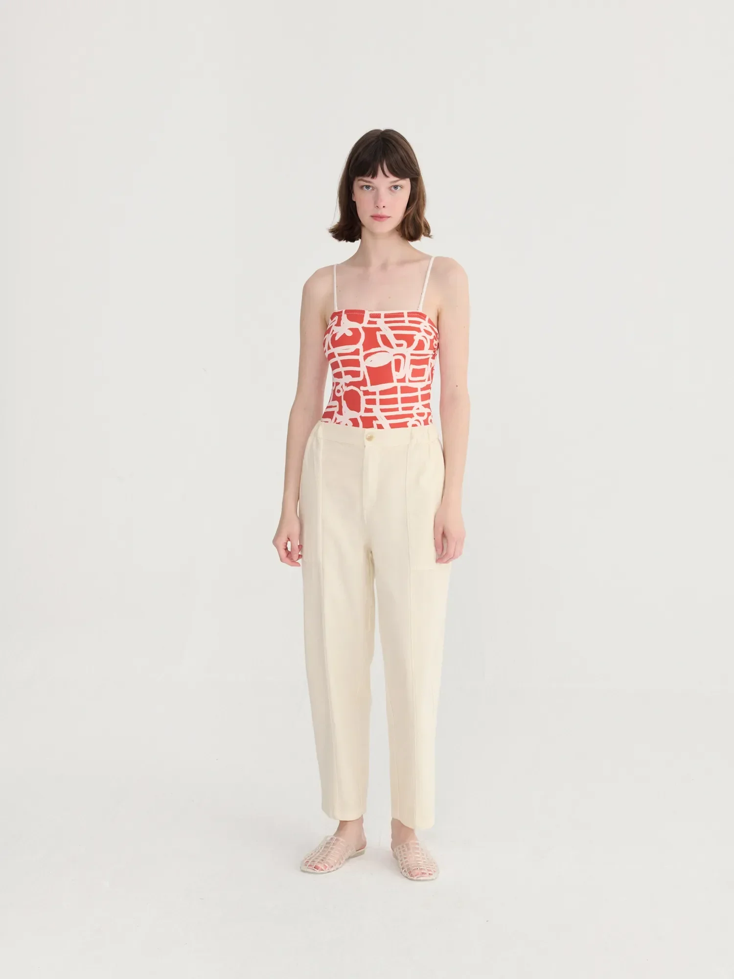 Bobo Choses Cookery Festival Pattern Recycled Swimsuit