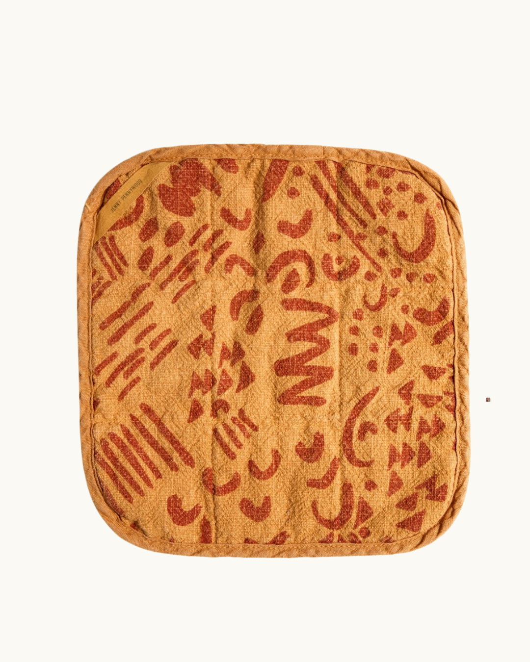 Jenny Pennywood Pot Holder - Burnt Orange