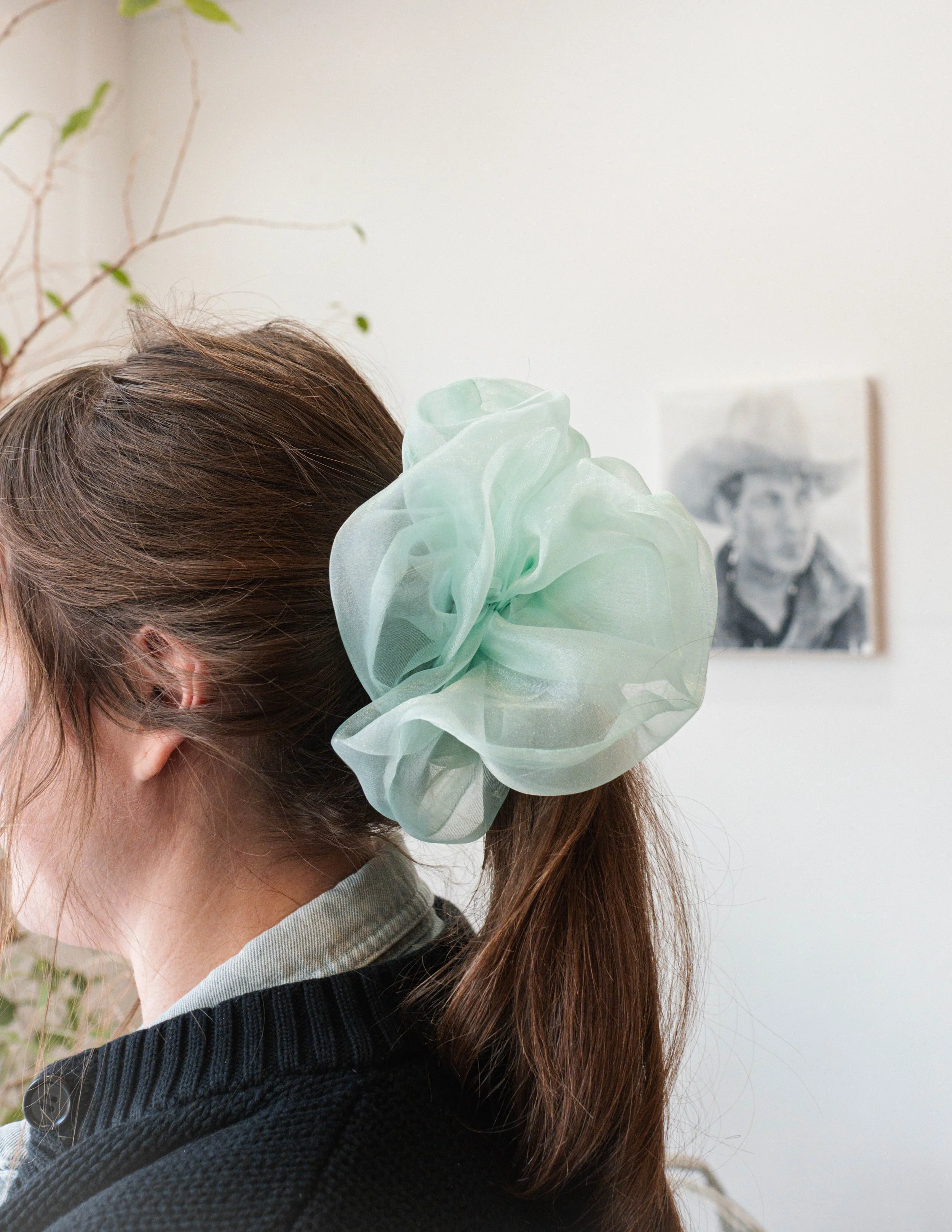 Room Shop Giant Cloud Ruffle Scrunchie