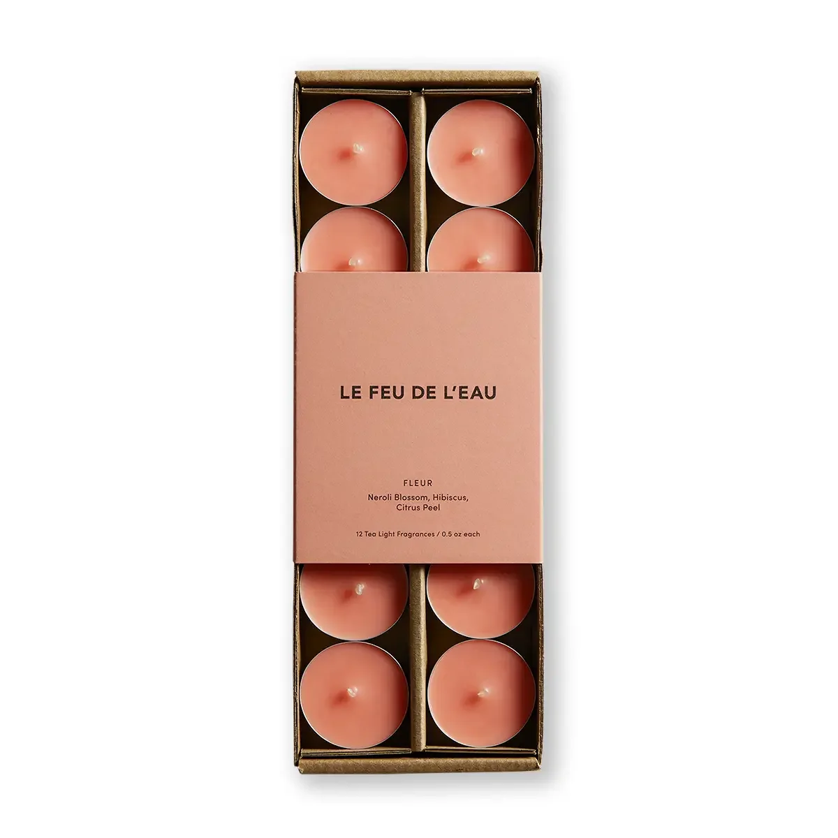Le Feu De L'eau Tea Light Candles