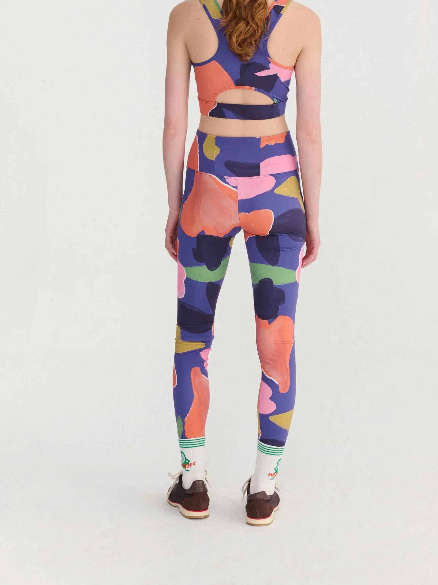 Bobo Choses Blooming Color Pattern Sporty Leggings