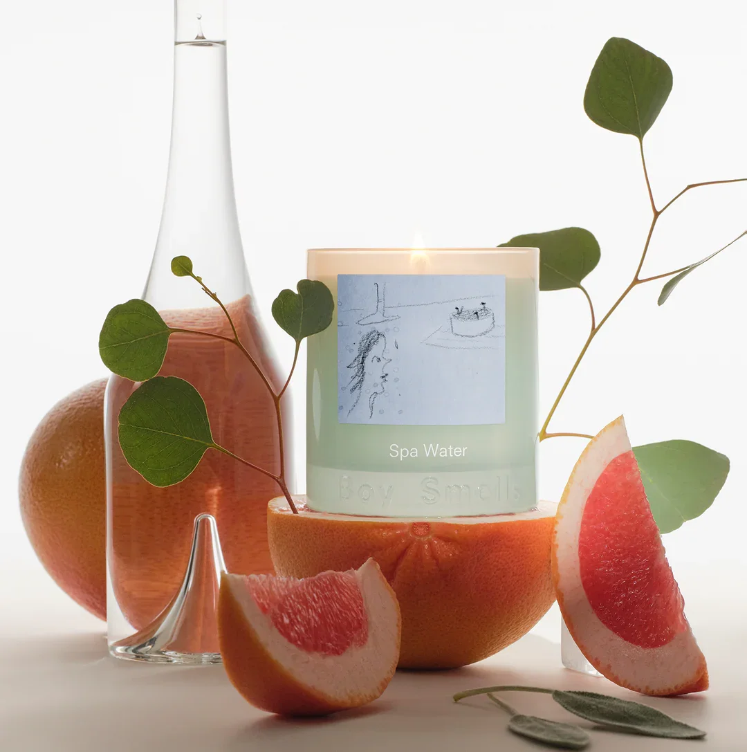 Boy Smells Spa Water Candle