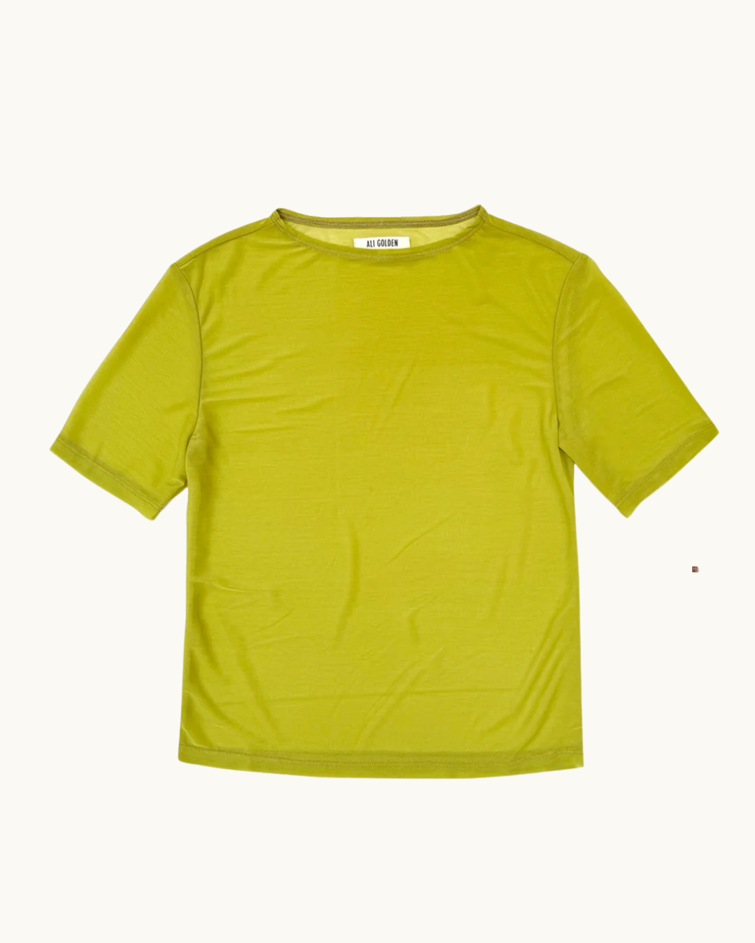 Ali Golden Mesh T-Shirt  - Chartreuse