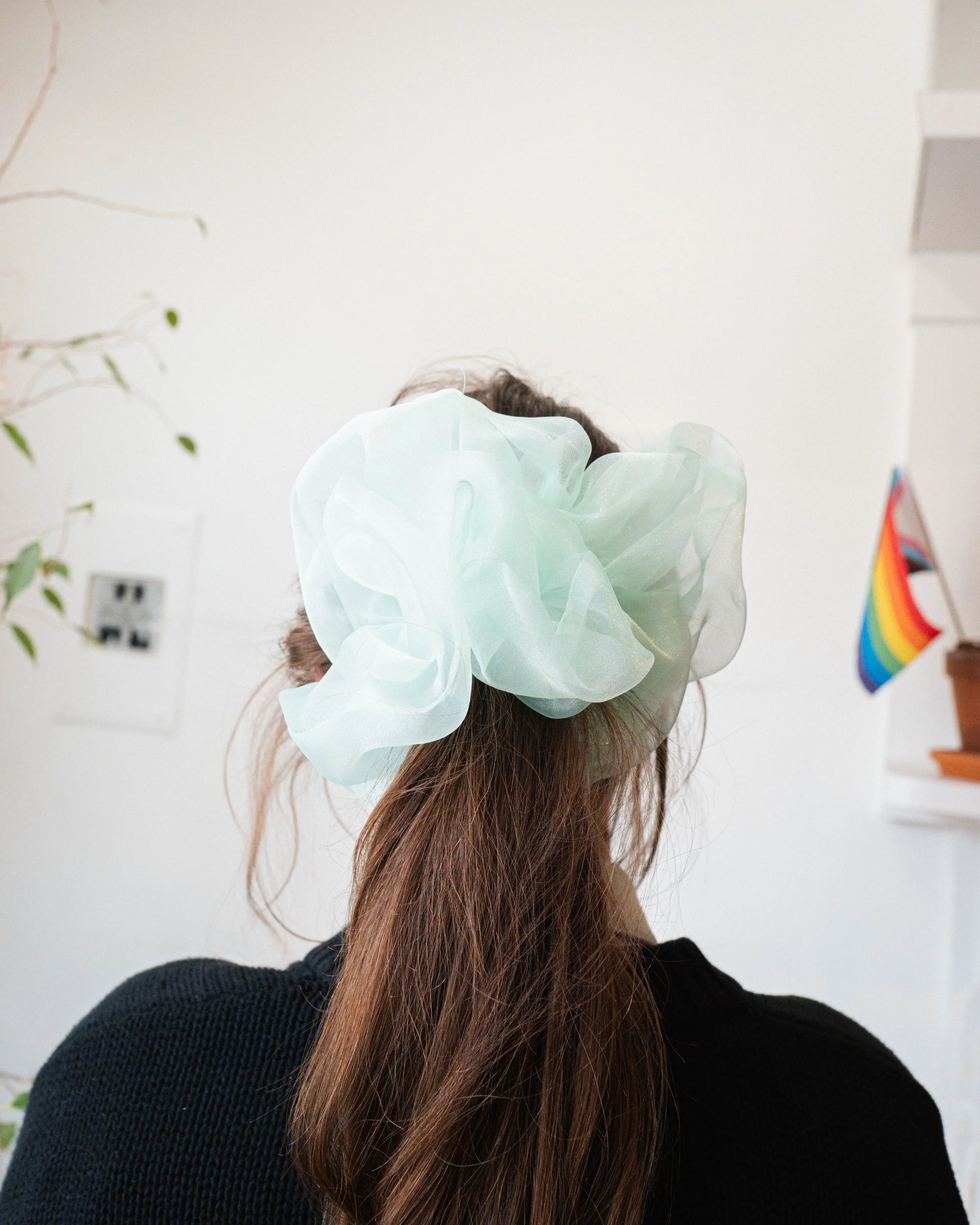 Room Shop Giant Cloud Ruffle Scrunchie