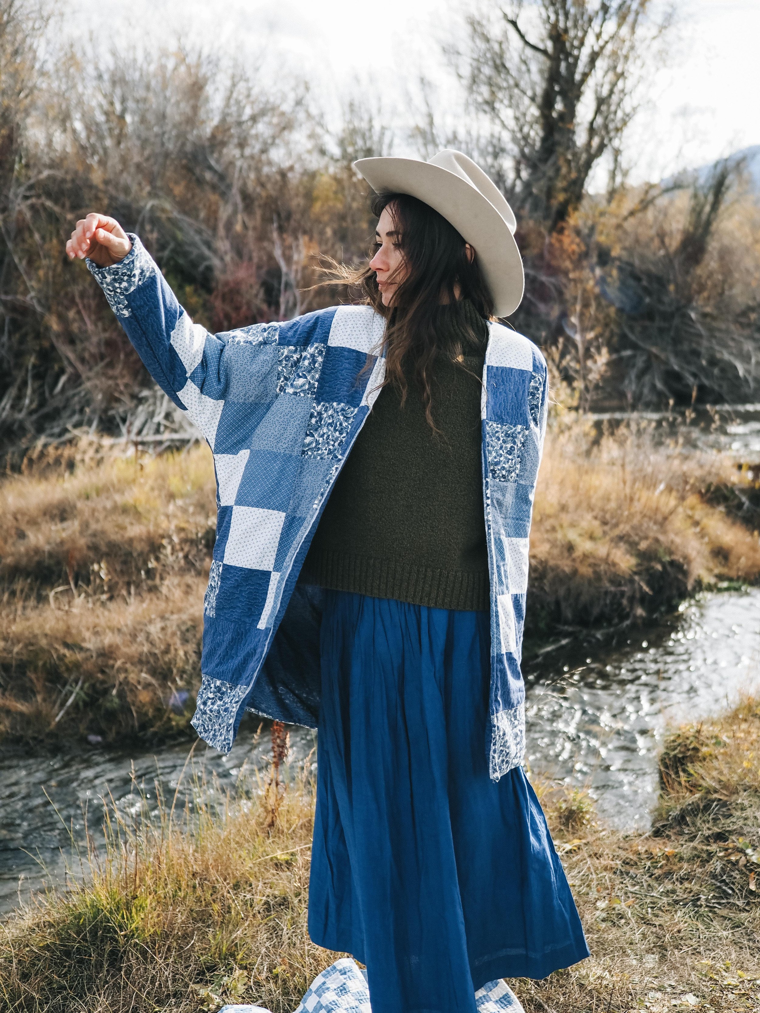 Daughter of the Mountain River Coat