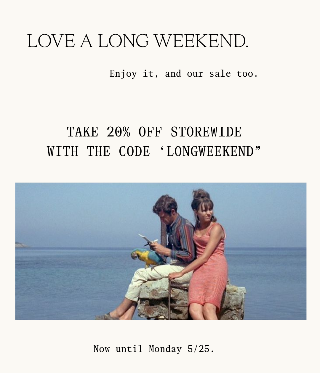 Memorial Day Long Weekend Sale at Cactus Blossom Collective