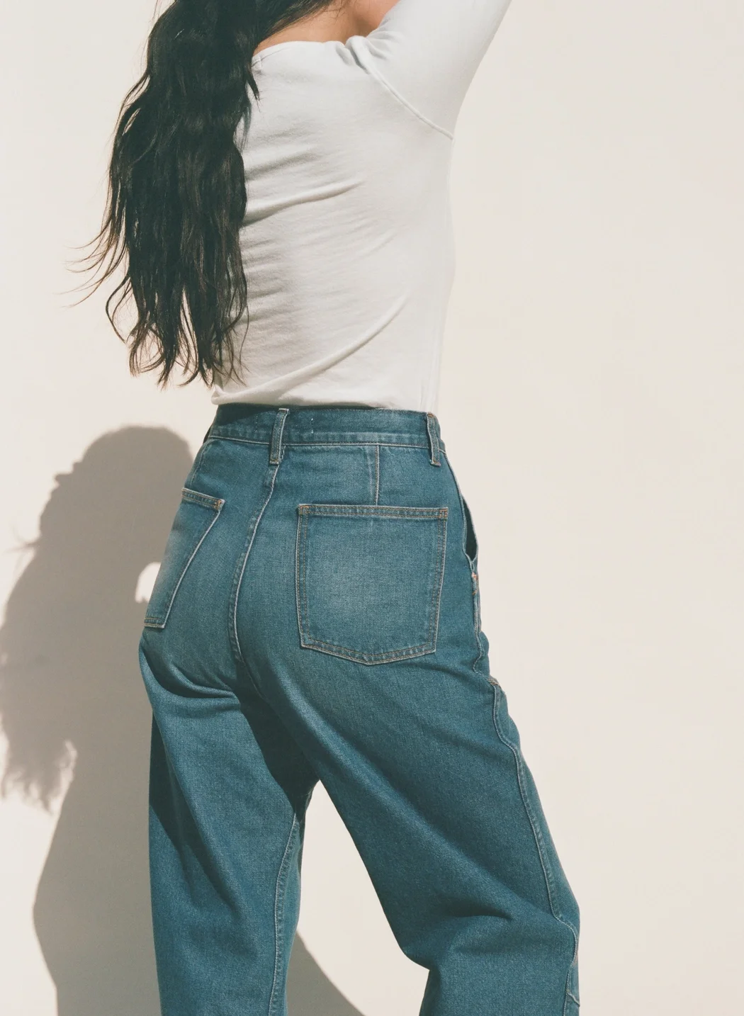 Emma Rothkopf Cape Seamed Pant - Denim