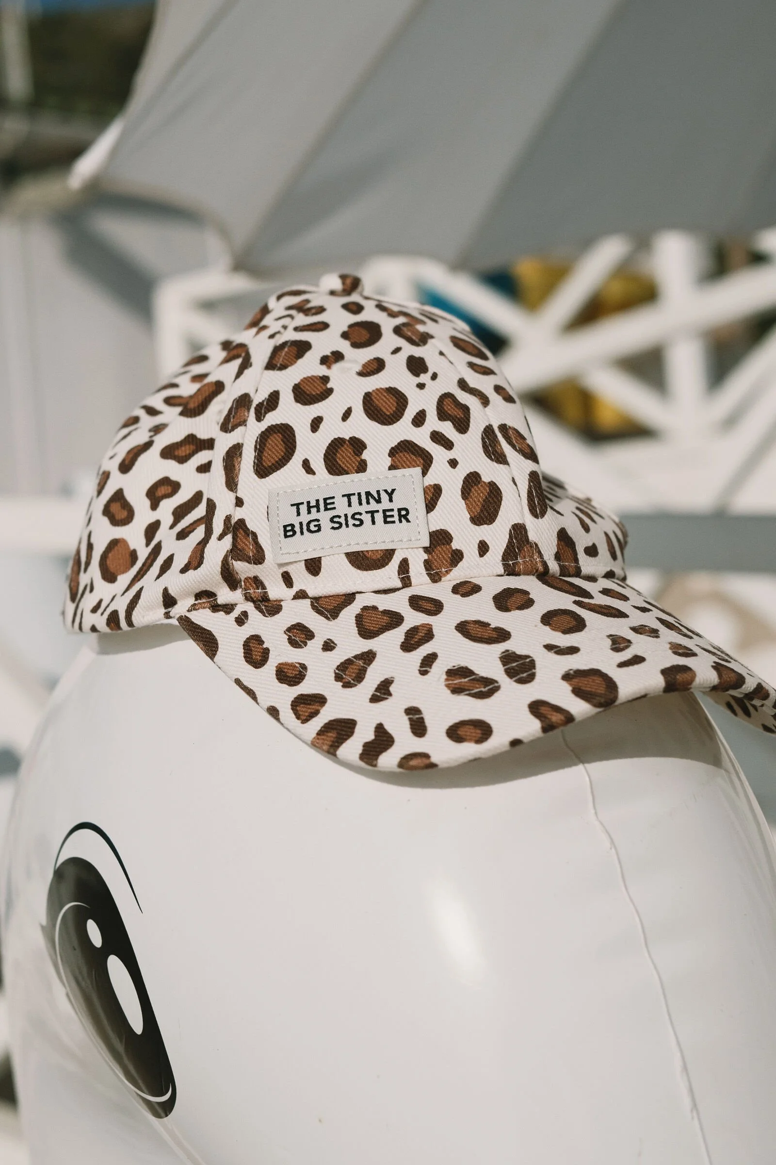 The Tiny Big Sister Animal Print Cap