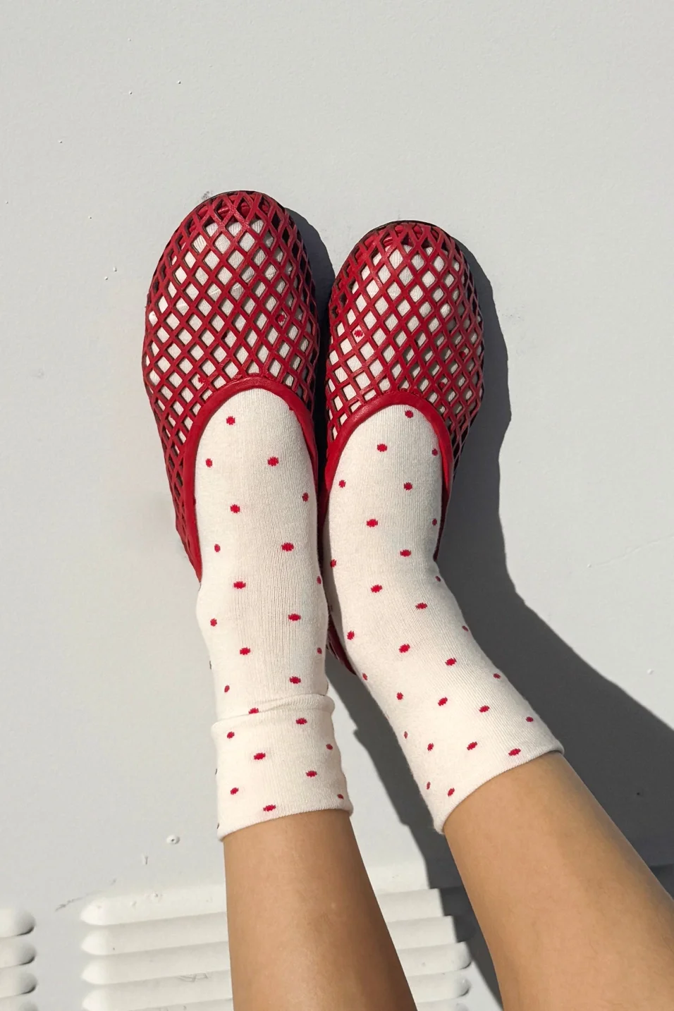 Le Bon Shoppe Polka Dot Sneaker Socks