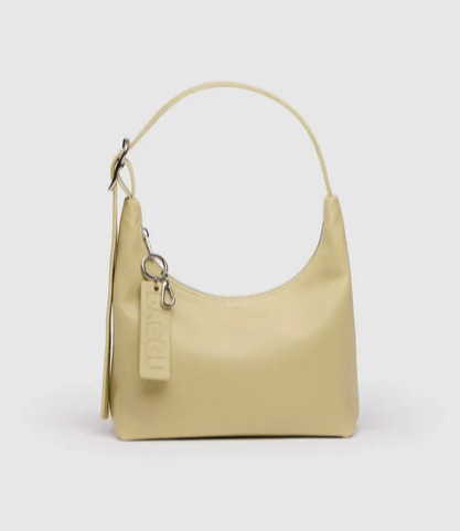 Mini Recycled Leather Shoulder Bag