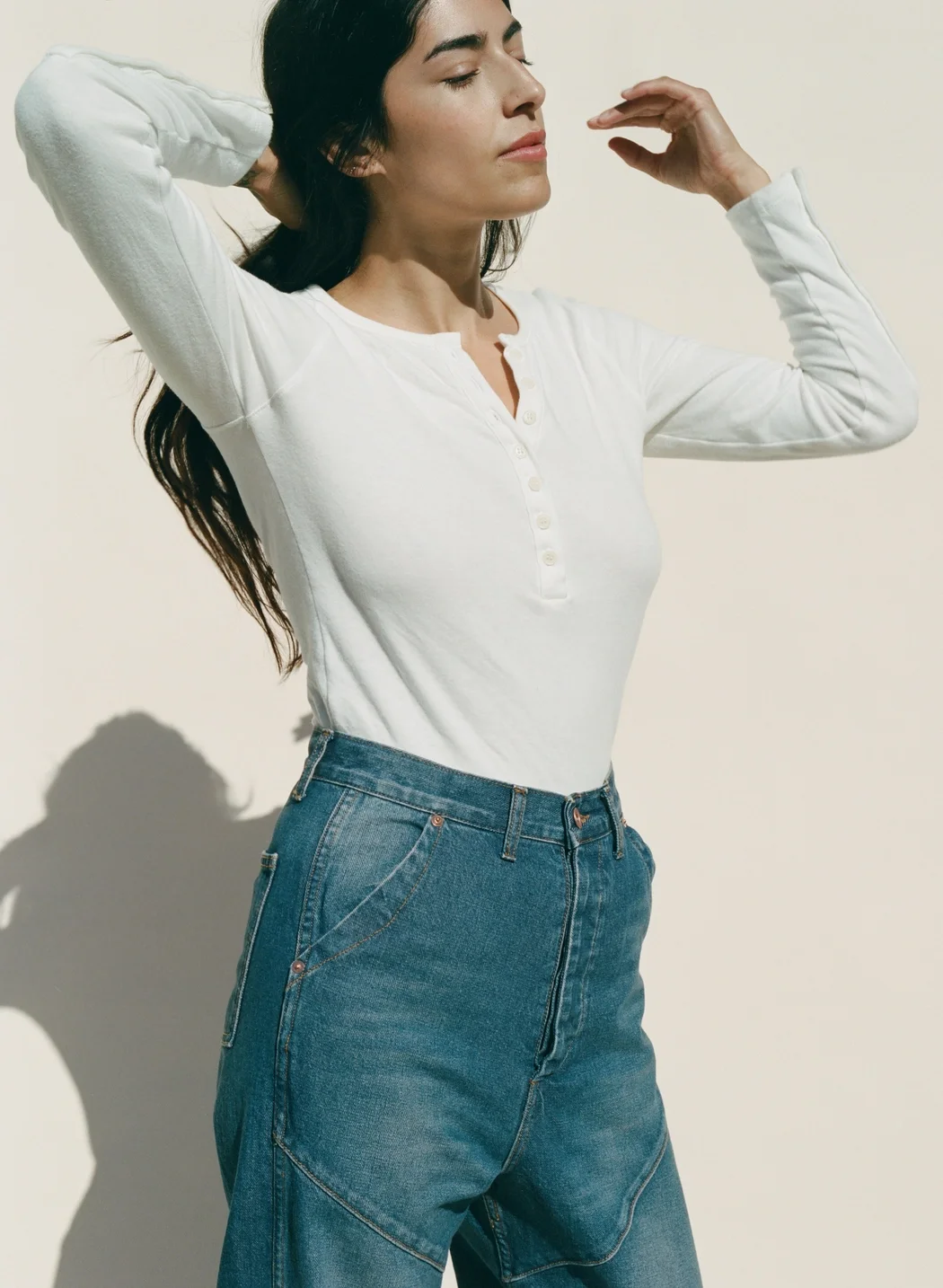 Emma Rothkopf Cape Seamed Pant - Denim