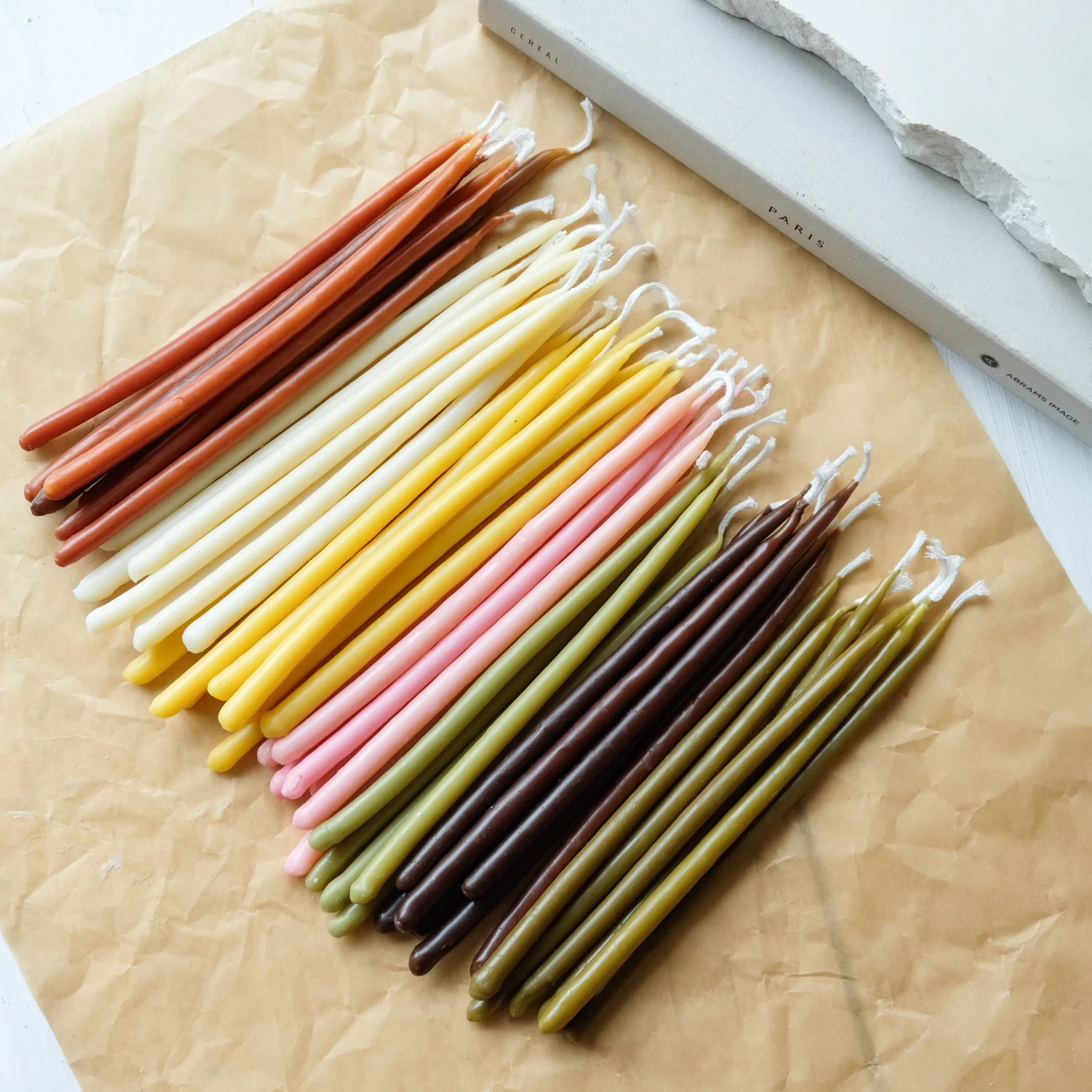 Hormscent Beeswax Birthday Candles - Set of 15