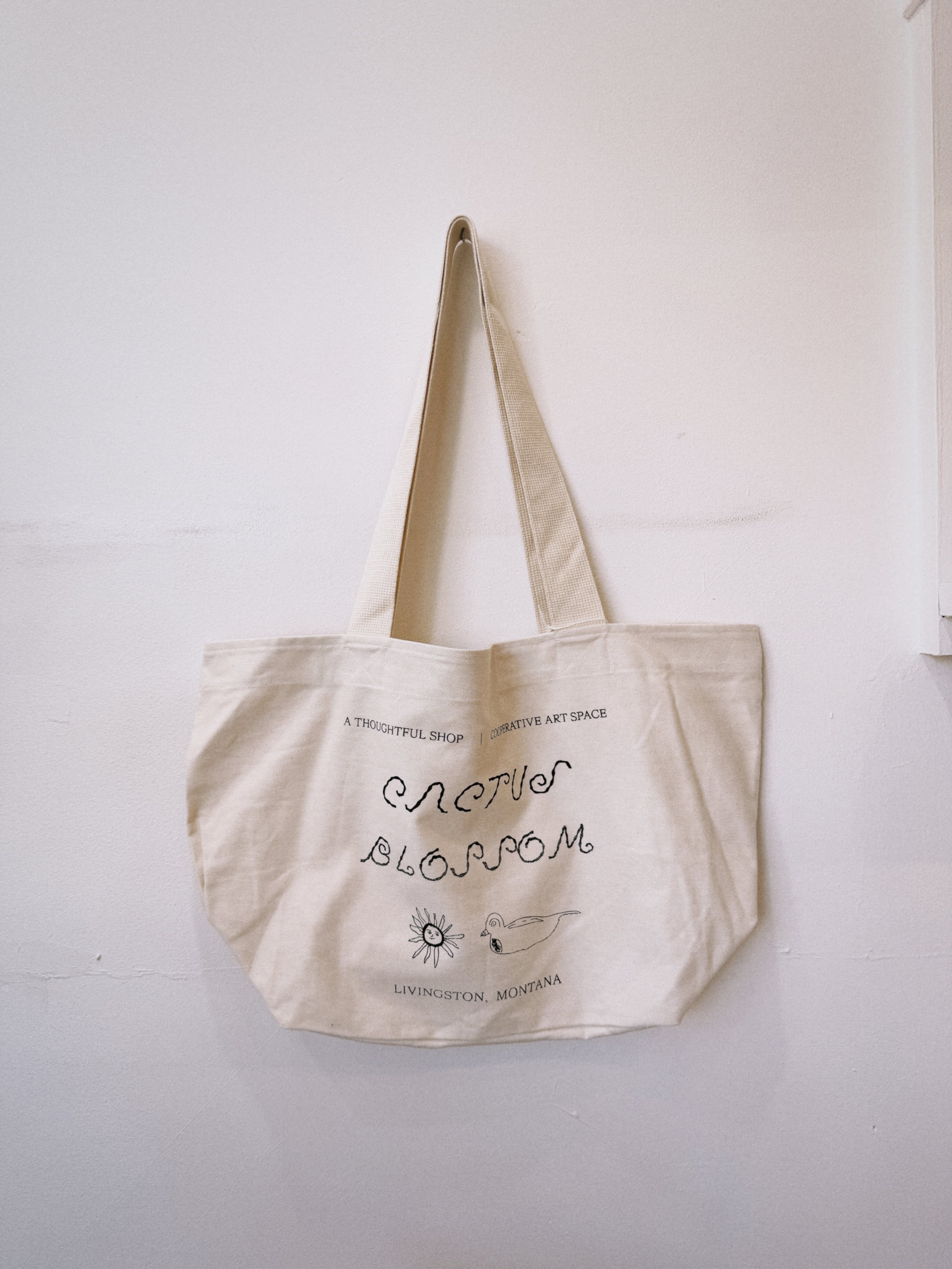 Cactus Blossom Duck Doodle Tote