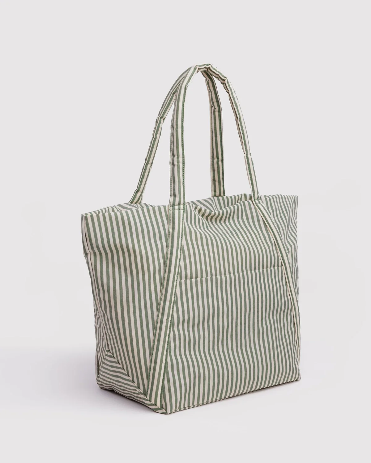 Baggu Cloud Bag - Sage Stripe