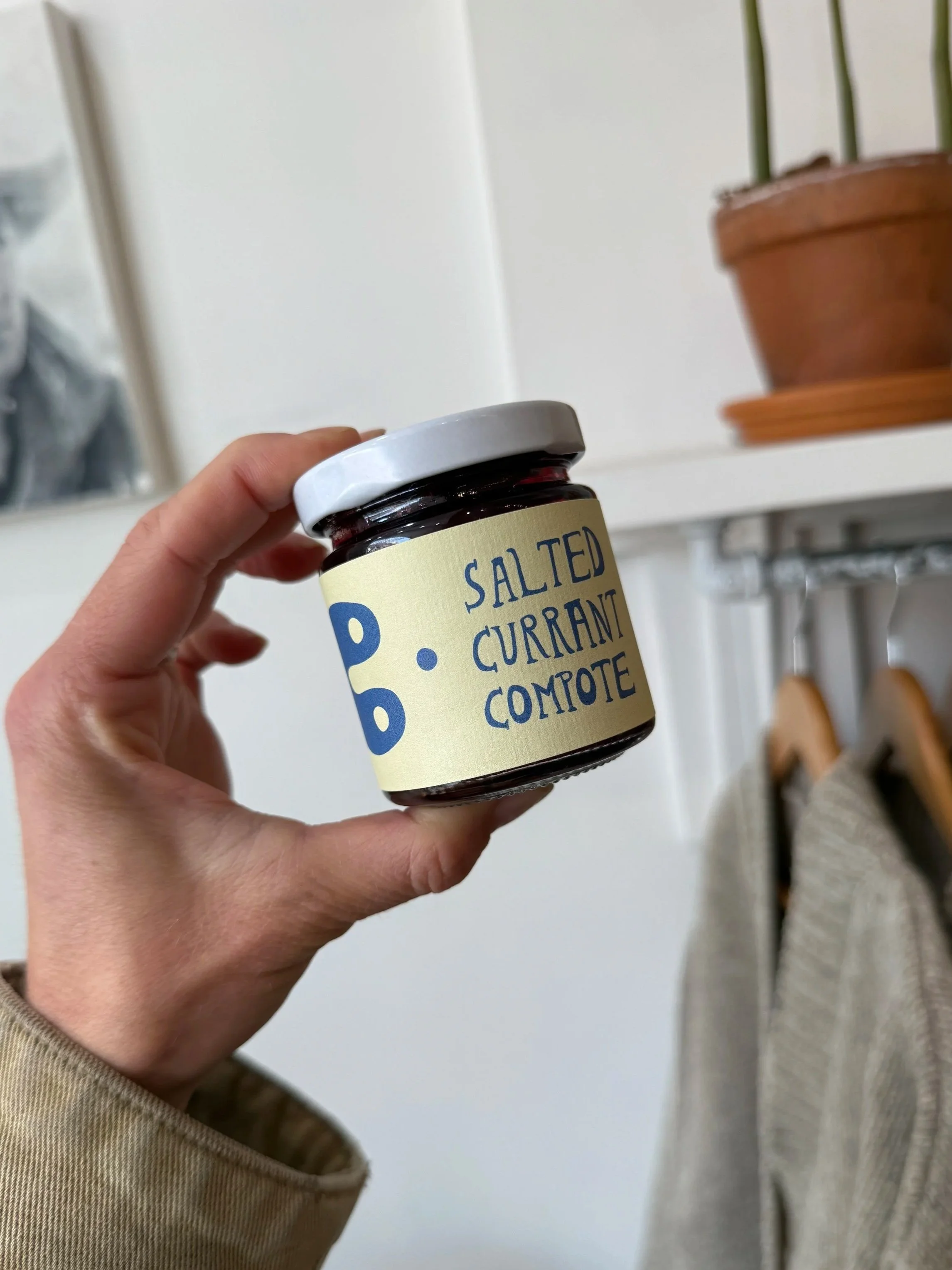 C. Cassis Salted Currant Compote