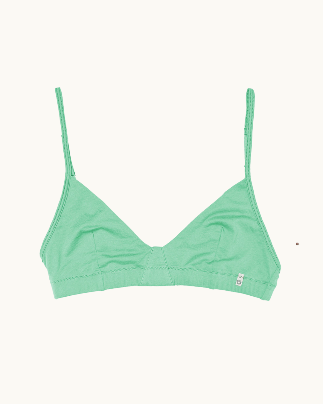 Oddobody Triangle Bra, Mint