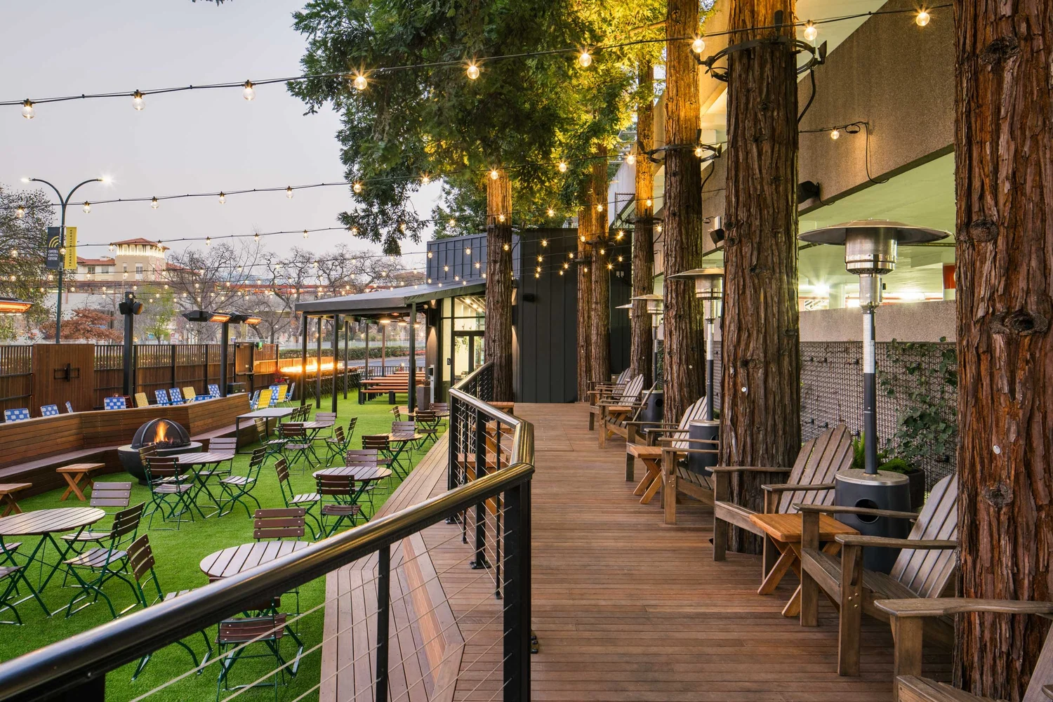 Walnut Creek beer garden