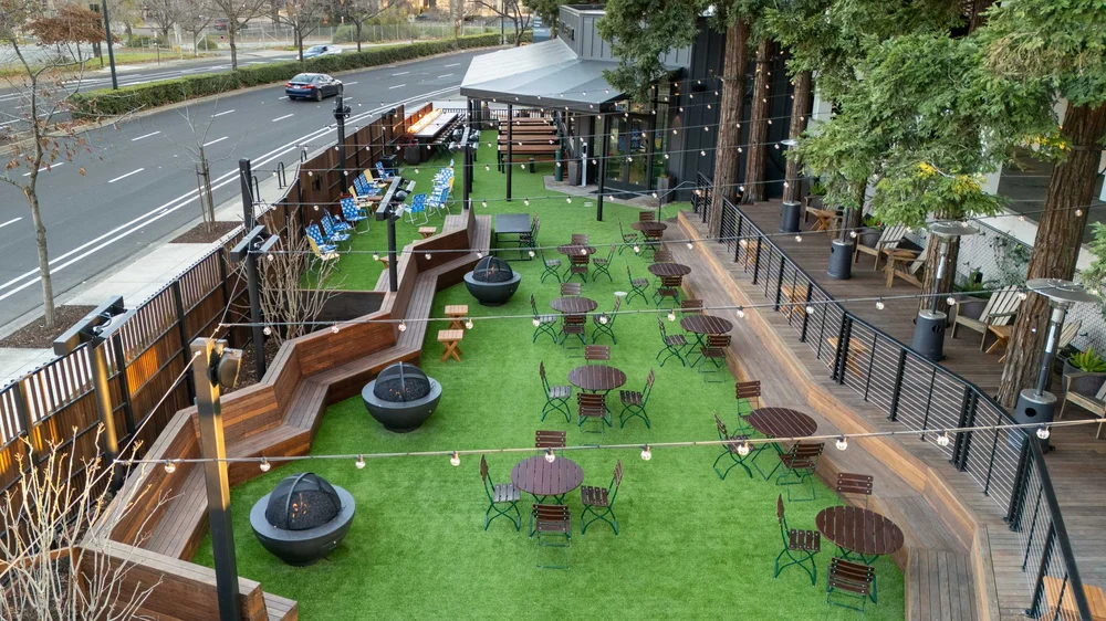 Walnut Creek beer garden