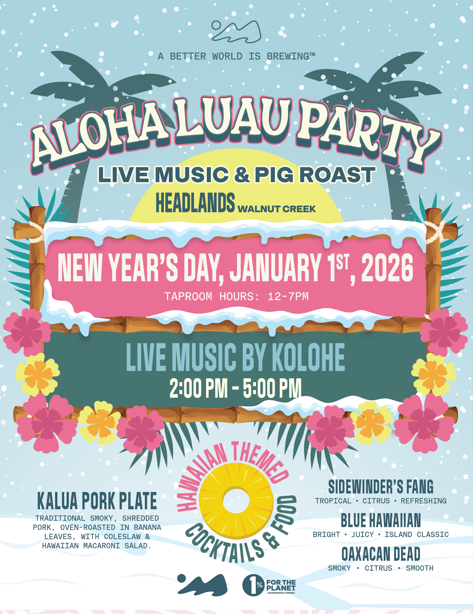Aloha Luau Party (Walnut Creek Taproom)