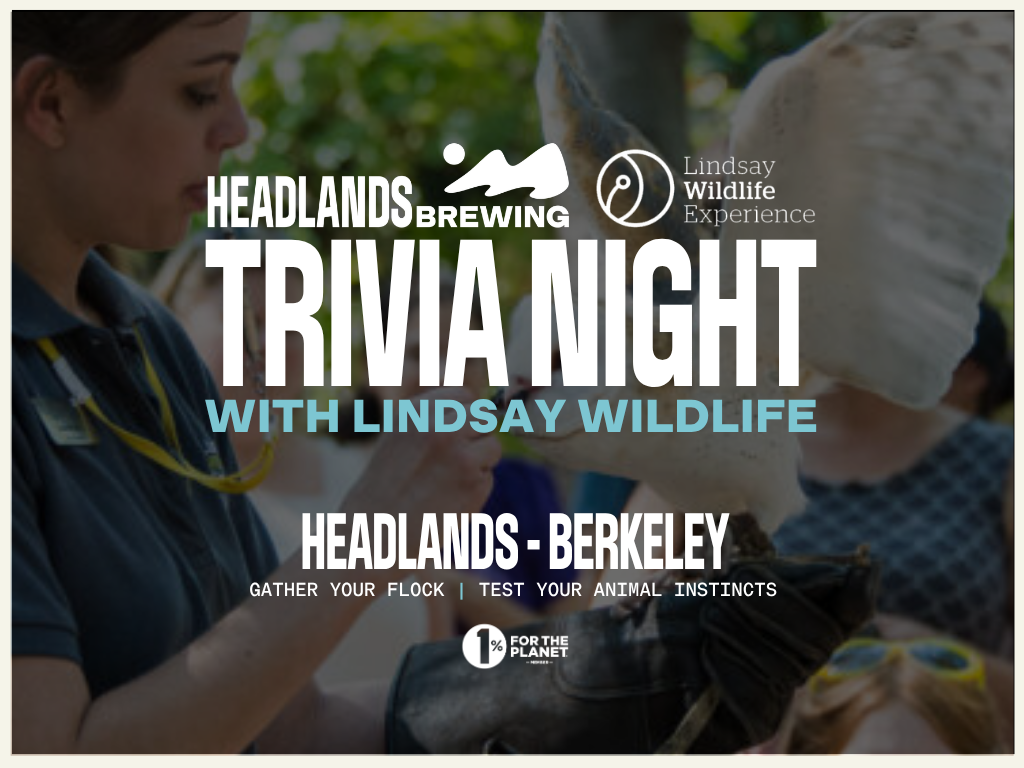 Trivia Night with Lindsay Wildlife (1% FTP) 