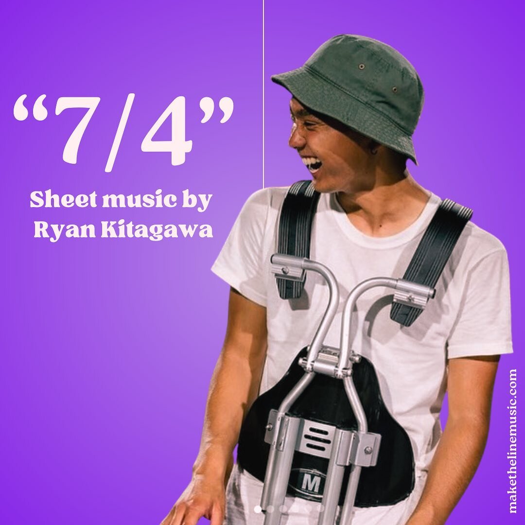 Happy WGI audition season! As a challenge for your chops, we have attached the sheet music to &ldquo;7/4&rdquo; by Ryan Kitagawa to this post for you to learn. Send us your best rep after you learn it!

If you are interested in working with a MakeThe