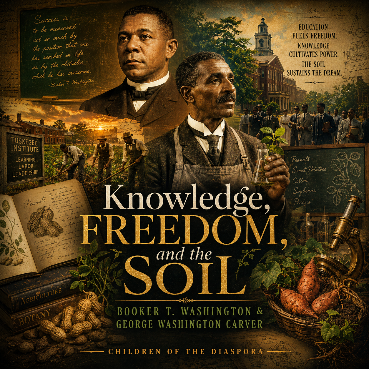 Booker T. Washington & George Washington Carver  Text Set