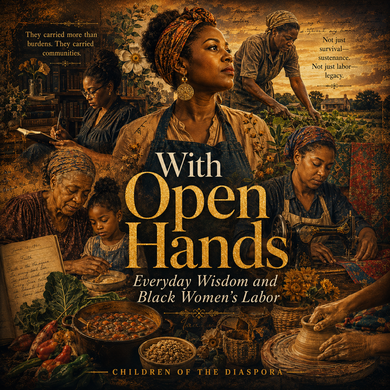 With Open Hands: Black Women Literary Study