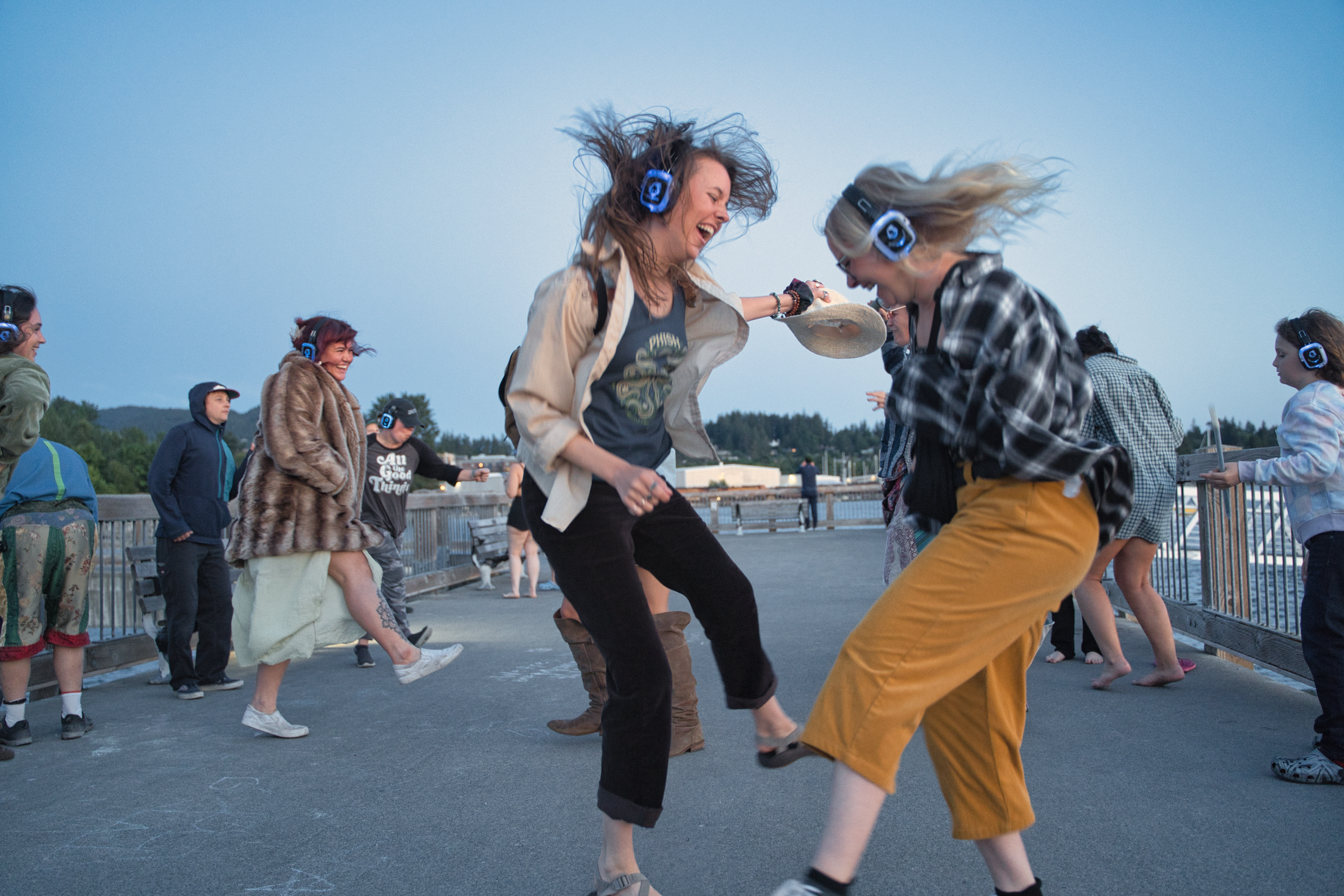 Sunset Silent Disco with Dancing Dana Carr