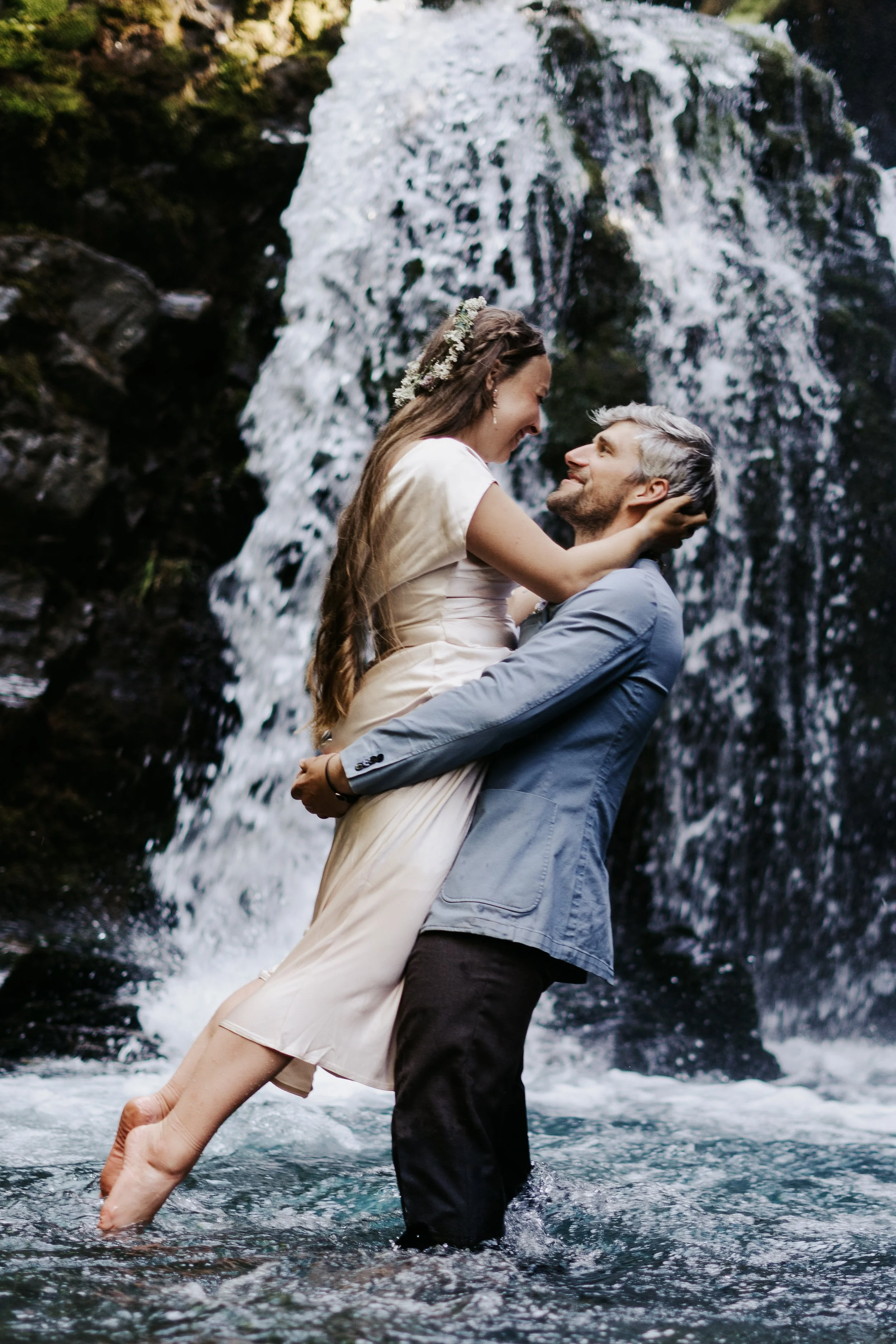 Girdwood Alaska Wedding Photo.