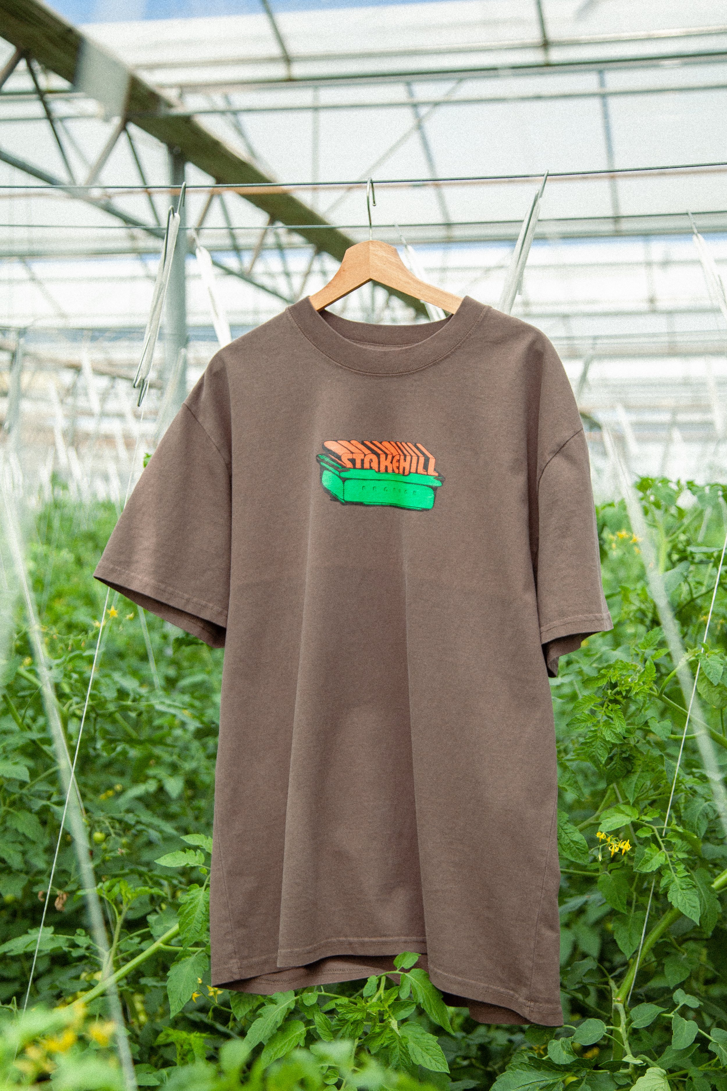 Crate Tee, Brown