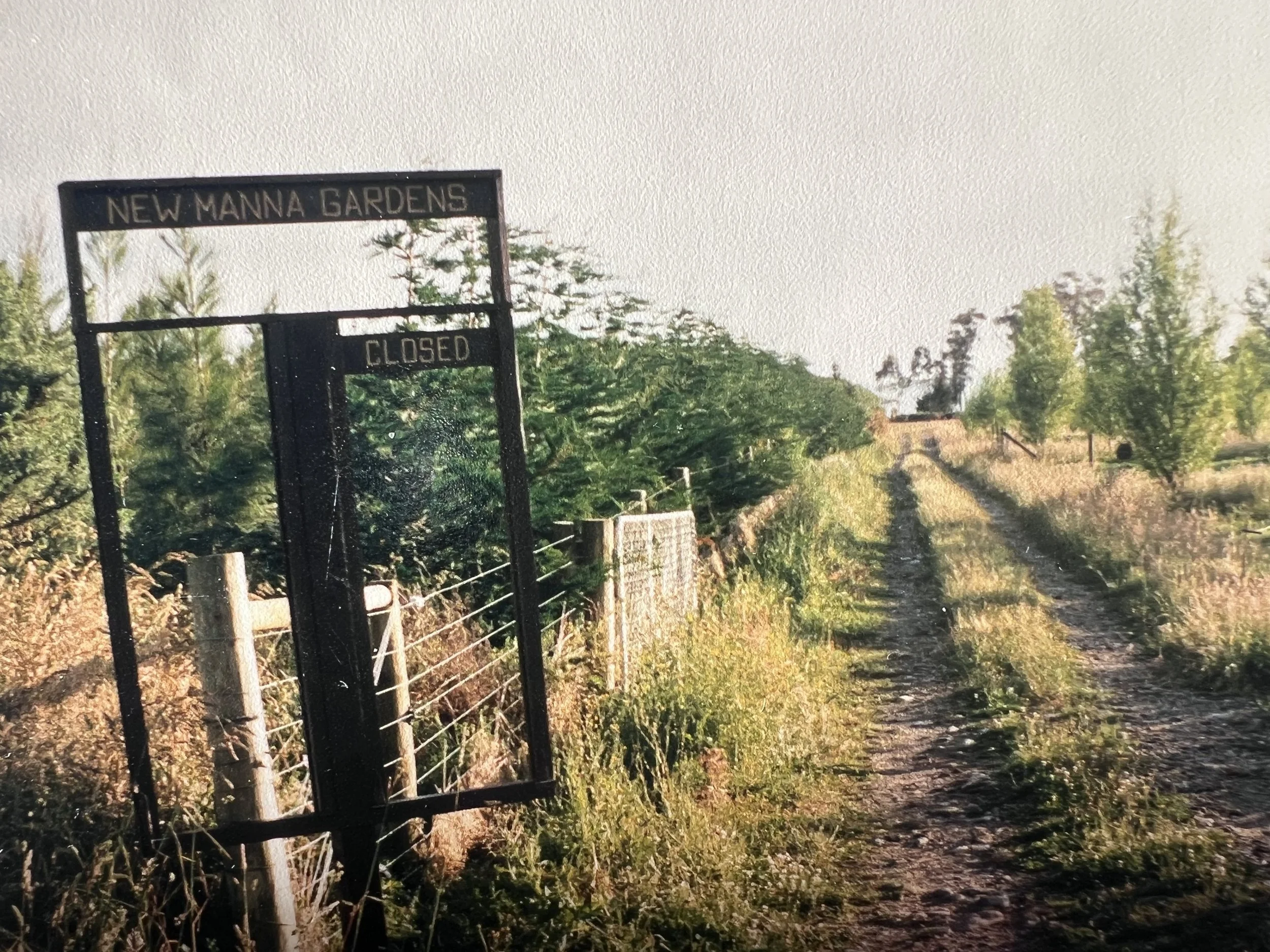 The property as a market garden in the 1980's