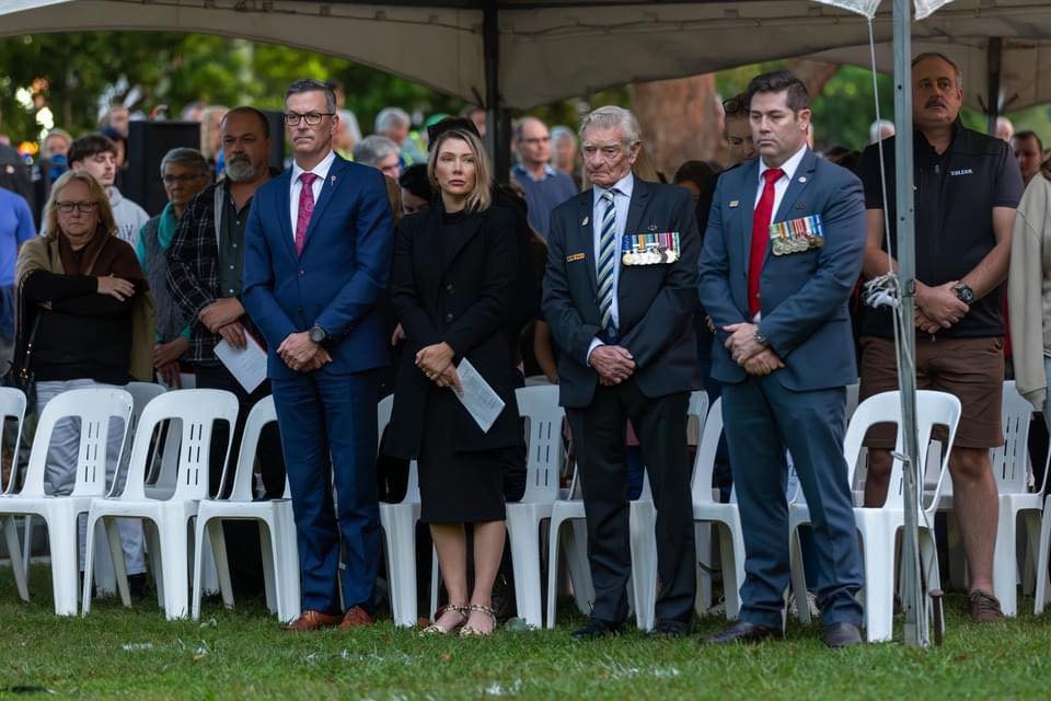 Thank you also the the Ashgrove / Bardon and The Gap RSL sub branches for the four services they coordinated today.

This year was well attended with well over 10,000 people attending.

I can&rsquo;t possibly name everyone but I did want to say thank