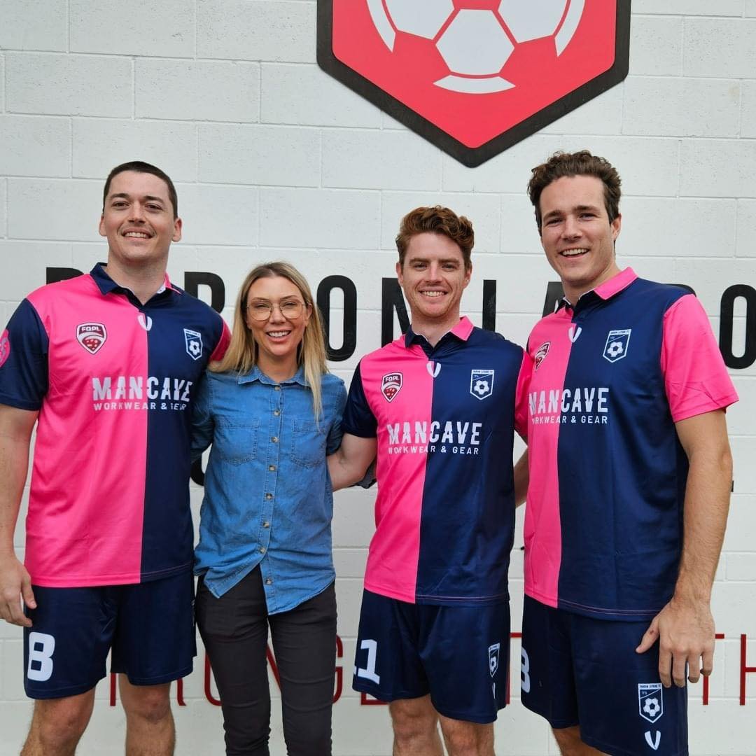 Shout out to Bardon Latrobe Football Club who has now officially launched their Small Steps 4 Hannah third kit during Domestic and Family Violence Prevention Month. 

SS4H have been the club&rsquo;s community partner for two years - this kit will fur