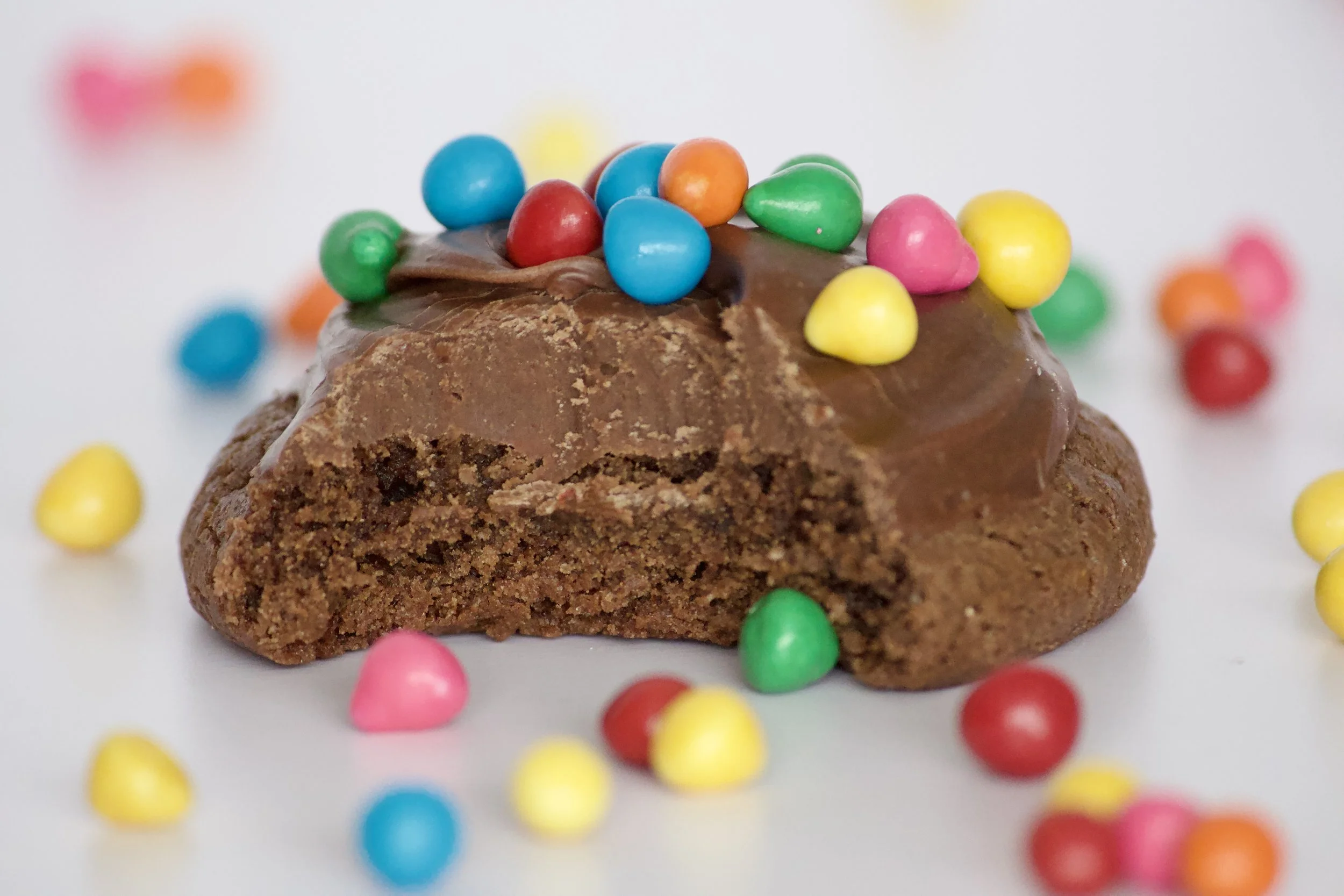 Gluten-Free Cosmic Brownie Cookies