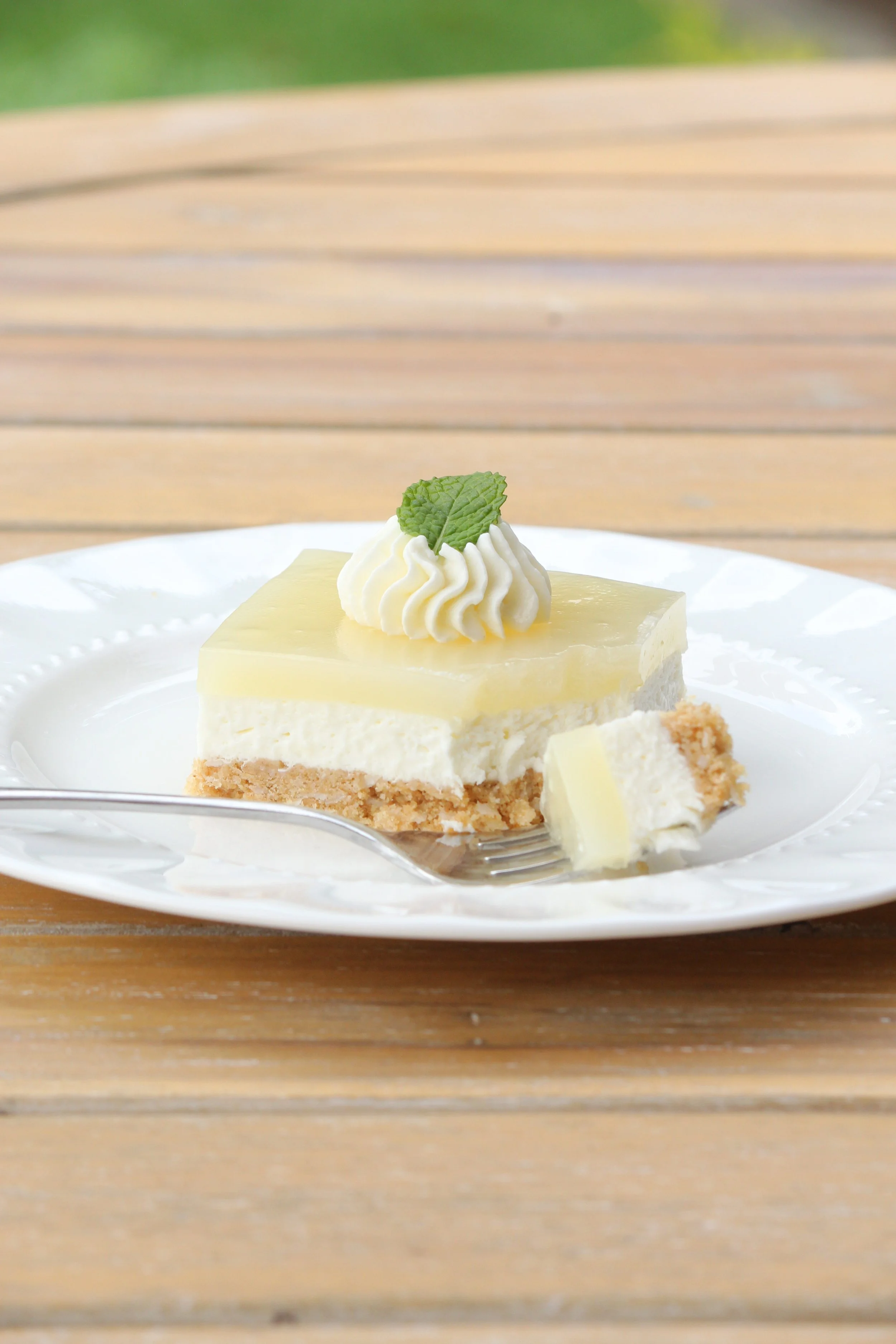 key lime pie slice