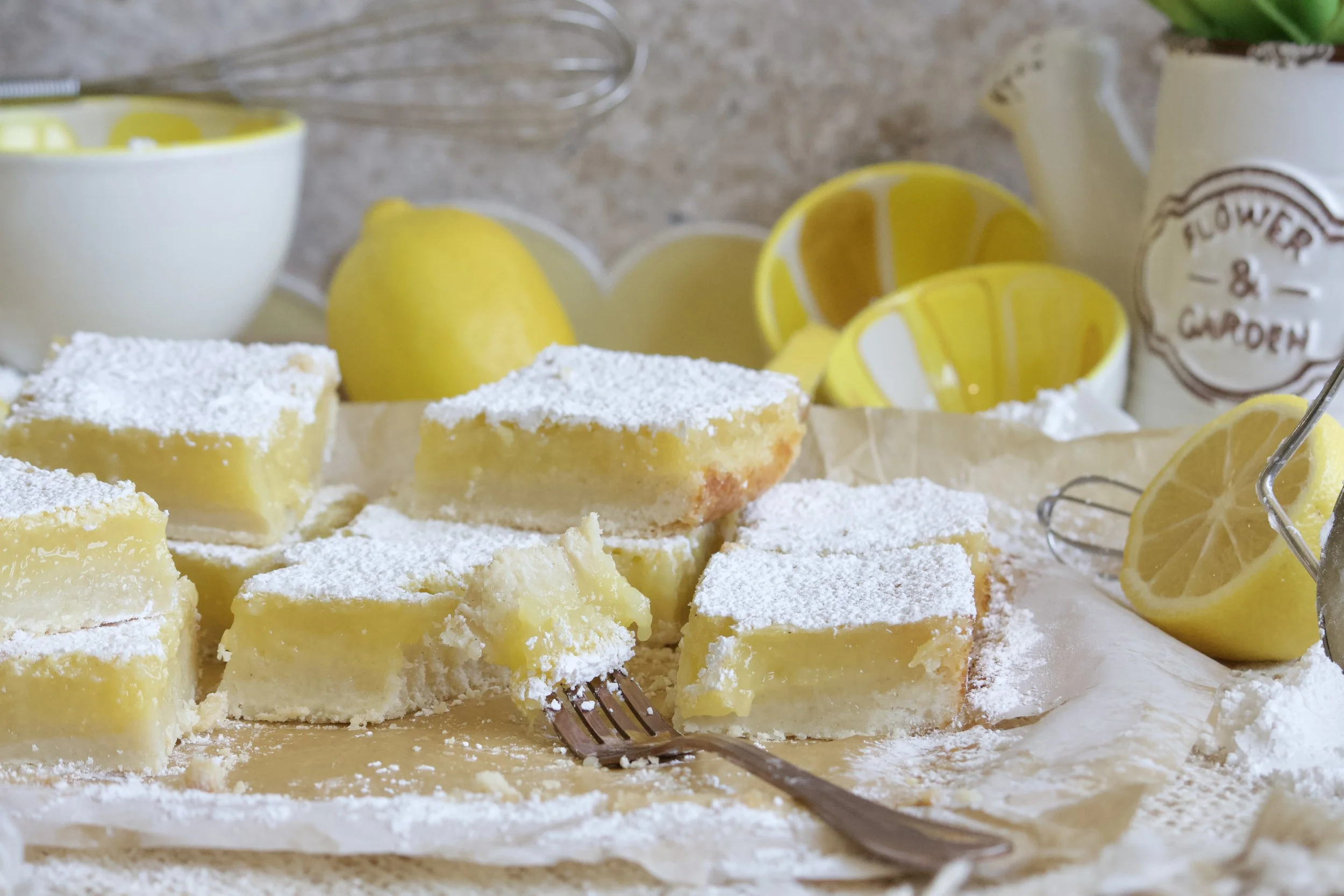 Luscious Gluten-free Lemon Bars
