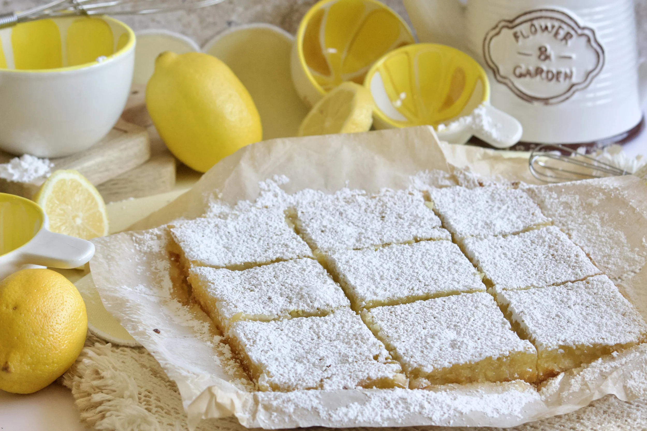 gluten-free lemon bars