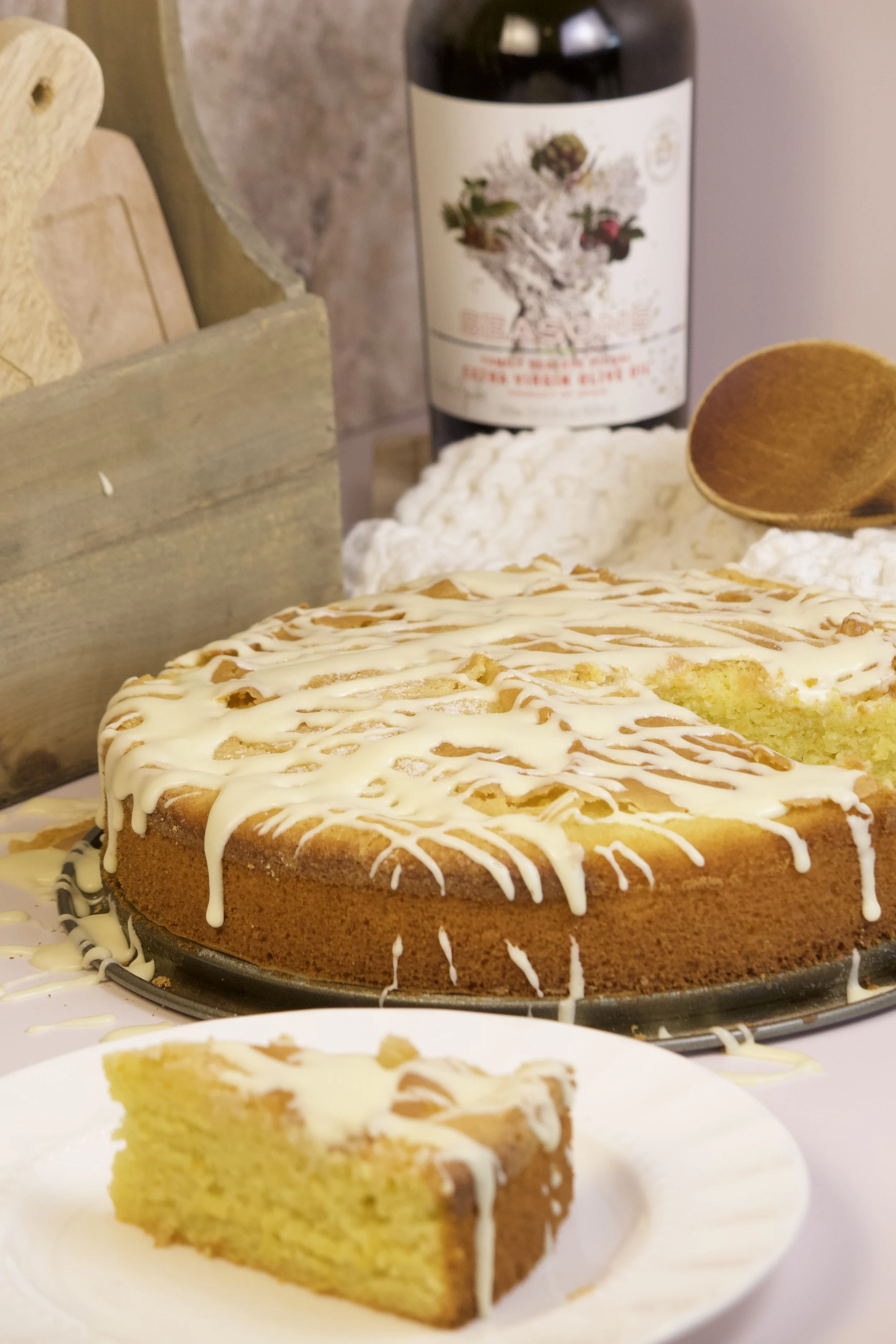 citrus olive oil cake