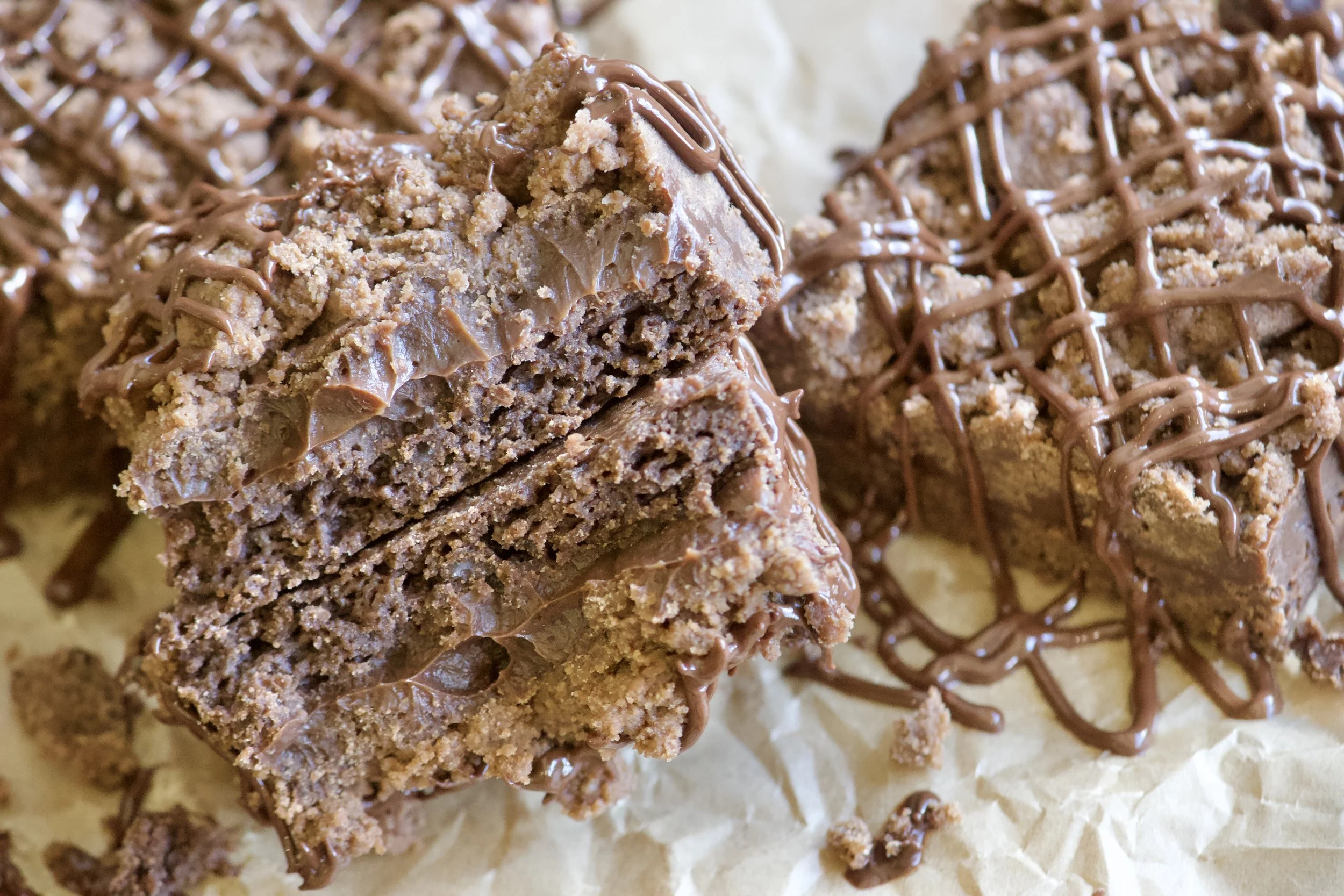 chocolate cream cookie bars