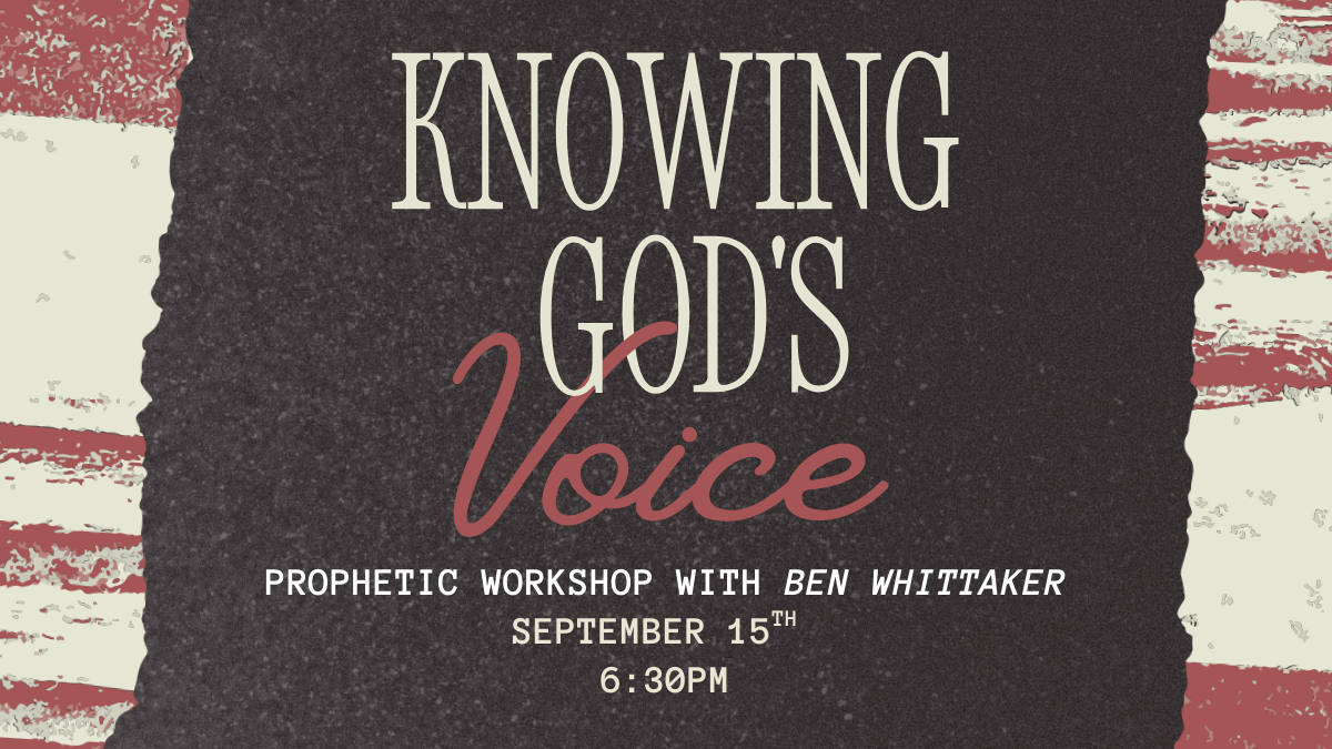 Knowing God's Voice with Ben Whittaker