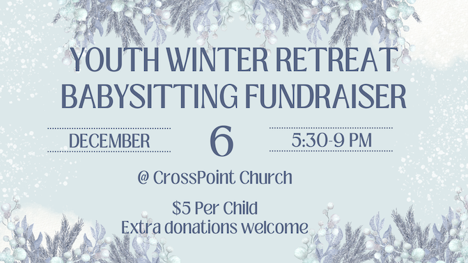 Youth Babysitting Fundraiser