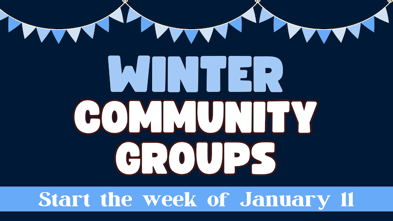 Winter Community Groups 2026