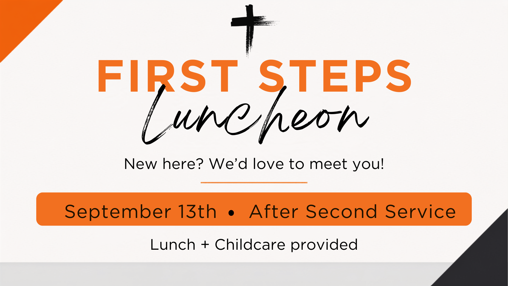 First Steps Luncheon