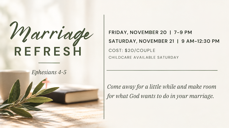 CrossPoint Marriage Refresh