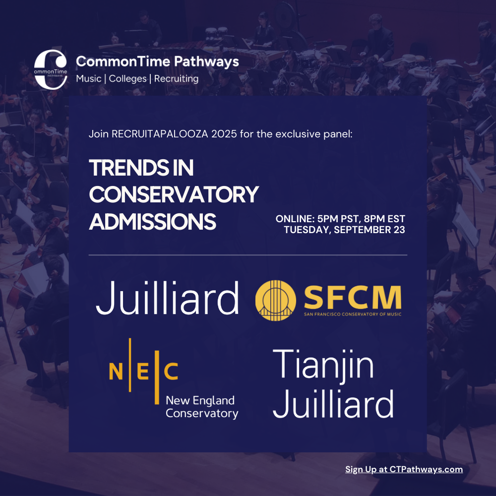 PANEL - NEC, Juilliard, Tianjin Juilliard, and SFCM