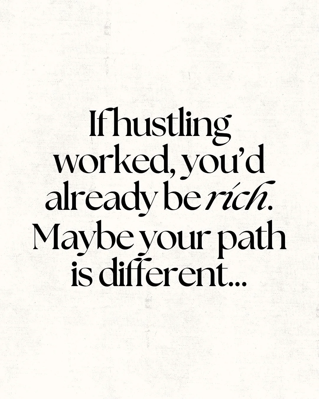 Most women are hustling themselves into exhaustion.
But here&rsquo;s the savage truth: if your being isn&rsquo;t calibrated, your doing won&rsquo;t matter.

I learned this the hard way.
Two weeks after we closed on our first house, I lost my corporat