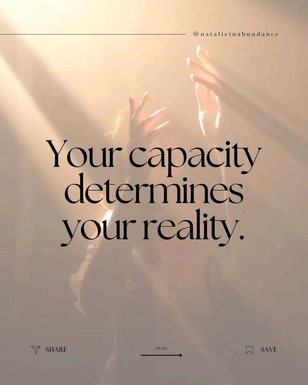 And I don&rsquo;t think this is talked about enough&hellip;

Because most people are chasing a number, a milestone, a &ldquo;next level&rdquo;, thinking it&rsquo;s going to feel a certain way when they get there.

Like it&rsquo;s going to feel big.
E