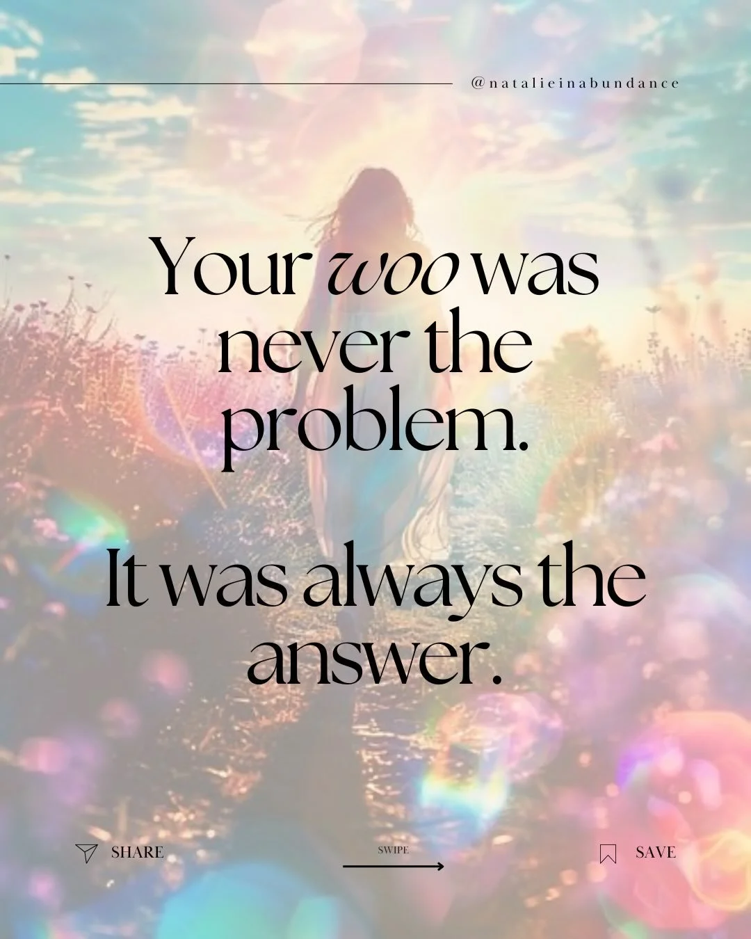 Let me say that again for the women in the back who have spent years trying to leave their magic at the door just to be taken seriously in their business.

The online business world has been lying to you.

It told you to trust the data over your intu