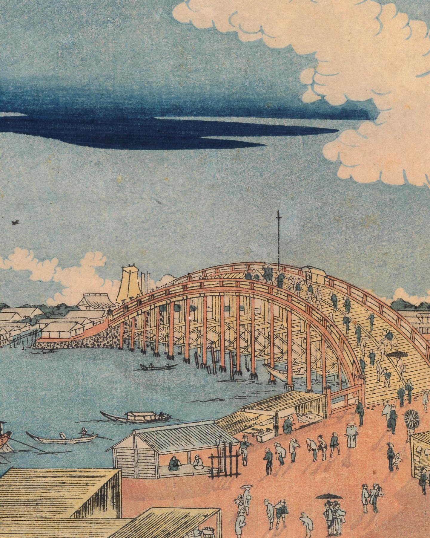 昇亭北壽 Shotei Hokuju (1763&ndash;1824)

東都兩國之風景
View of Ryogoku Bridge in the Eastern Capital

Ca,1810-20

For more information on the artwork visit the website in our bio.
&middot;
&middot;
&middot;
&middot;
&middot;
#artofukiyoe #ukiyoe #woodblockpri