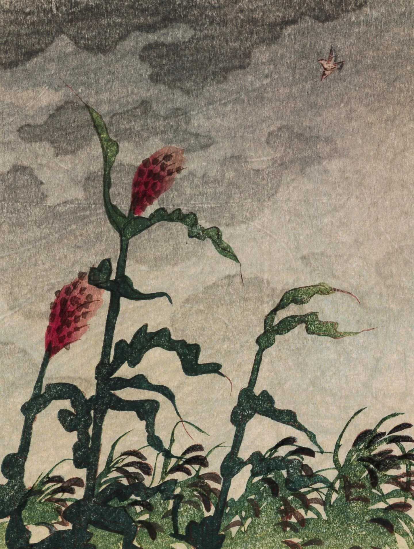 伊東深水Ito Shinsui (1898-1972）

暴雨前夕
Before the Storm

Ca, 1920

For more information on the artwork visit the website in our bio.
&middot;
&middot;
&middot;
&middot;
&middot;
#artofukiyoe #ukiyoe #woodblockprint #itoshinsui  #japan #japaneseart #art #e